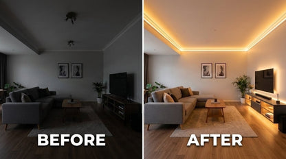 Tira de luz LED COB neón